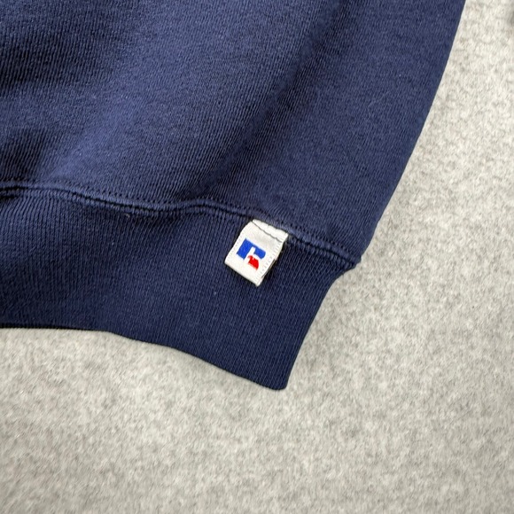 Vintage Russell Athletic Sweatshirt Mens XXL Navy Blue Miami University 90s USA - Picture 3 of 9